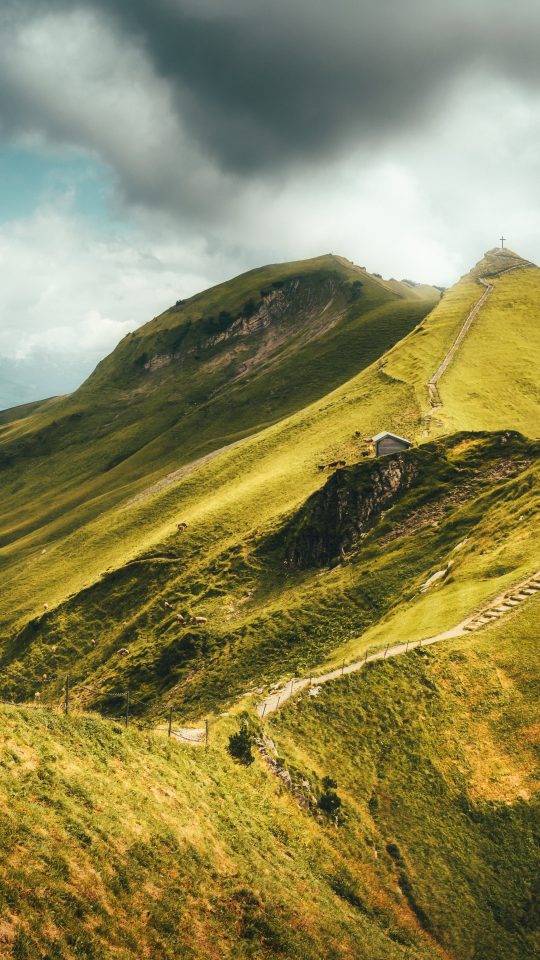 mountain, nature, alpine