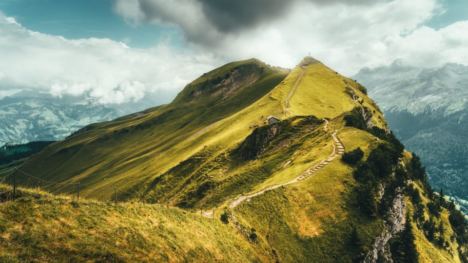 mountain, nature, alpine